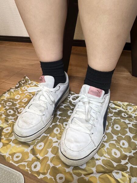 PUMA スニーカー ホワイト ピンク