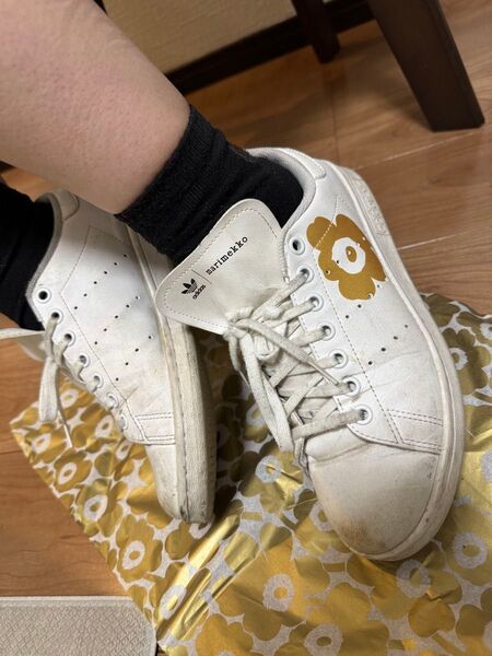 adidas × marimekko スタンスミス スニーカー 24.5cm