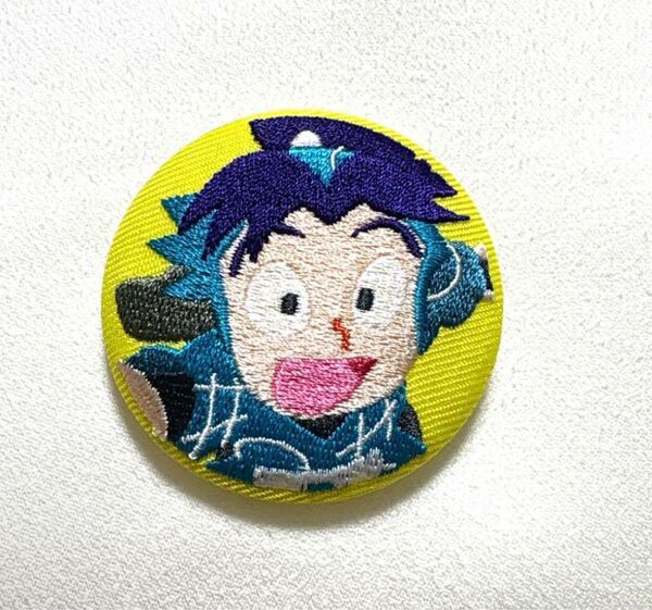 忍たま乱太郎 忍たま きり丸 刺繍 缶バッジ