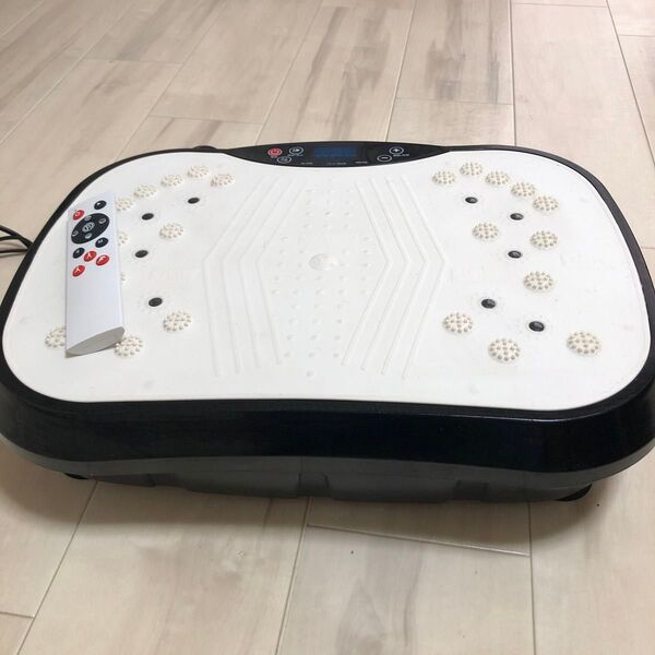 振動マシン ブルブルマシン エクササイズ ダイエット トレーニング ブラック