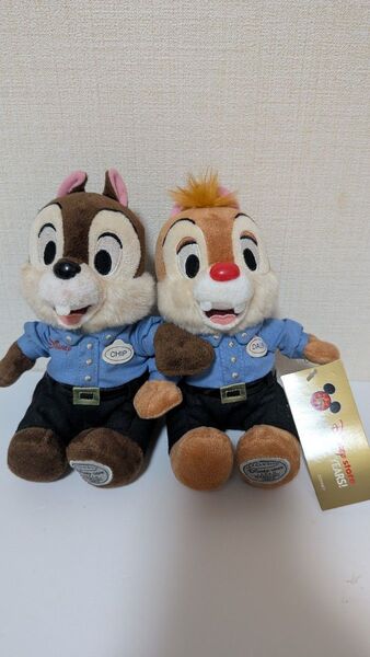 チップとデール_ぬいぐるみ ディズニーストア15周年