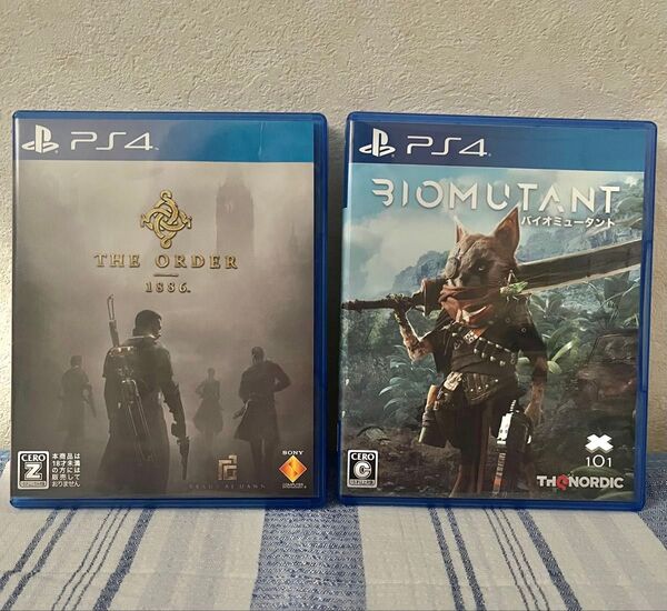 PS4「the order ザ・オーダー 1886」「バイオミュータント」 2本セット