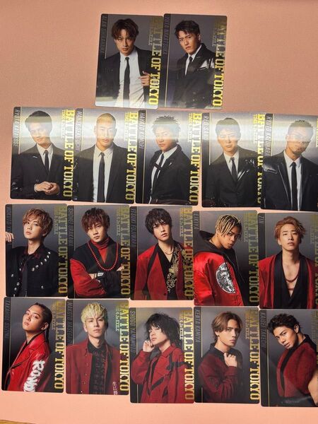 BATTLE OF TOKYO Jr.EXILE トレーディングカード