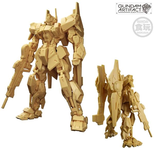 ガンダムアーティファクト 第5弾、百式 ペールオレンジカラー