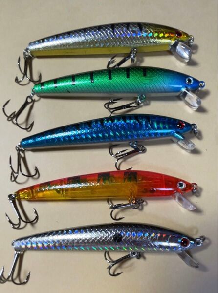 ルアー ミノー 激安まとめ売り バス シーバス 海 川 ナマズ 淡水 雷魚釣り