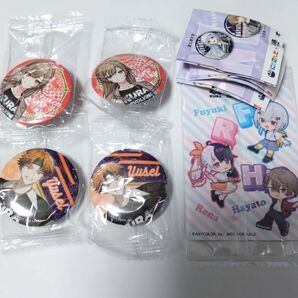 にじさんじ くら寿司 缶バッジ 北見遊征 フレン・E・ルスタリオ カード SMC組 葉加瀬冬雪 夜見れな 加賀美ハヤト