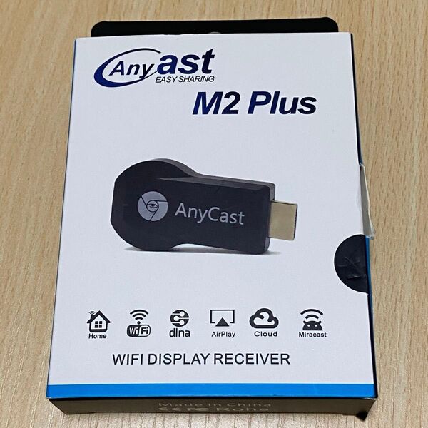 Anycast M2 Plus HDMIアダプター ワイヤレス ミラーリング エニキャスト 動作確認済み