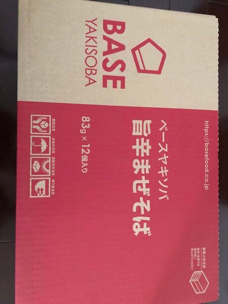 BASE FOOD ベースやきそば 旨辛ませそば 12個入り