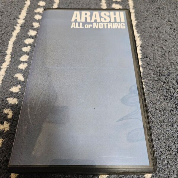 嵐 ALL or NOTHING VHSビデオテープ