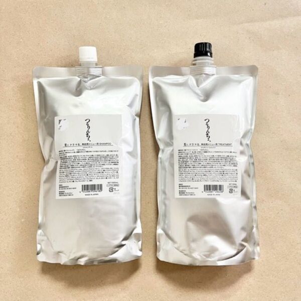 髪にドラマを。 つるりんちょ シャンプー トリートメント 1000 レフィル 詰替用 正規品