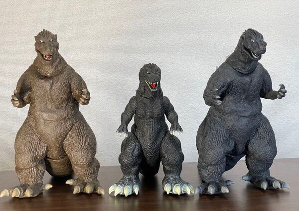 ゴジラ バンダイ ソフビ BANDAI 東宝映画 怪獣 ハイパーゴジラ フィギュア