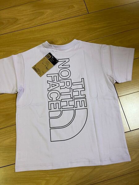 新品 ノースフェイス 150cm 半袖Tシャツ キッズ トップス 半袖 Tシャツ ブラック ラベンダー アイシーライラック 紫