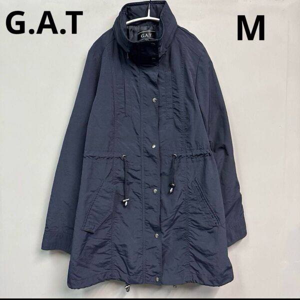 G.A.T ナイロンジャケット マウンテン パーカー テック M ネイビー 紺