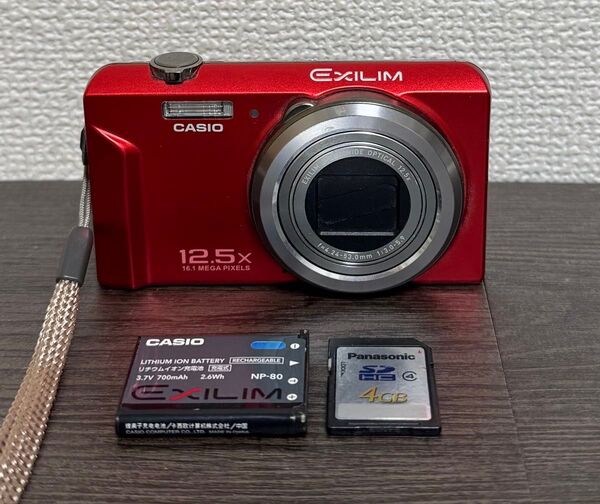 CASIO EXILIM EX-ZS160 レッド デジカメ