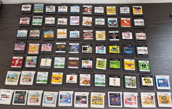 3DS・DSソフトまとめ売り 72個セット販売