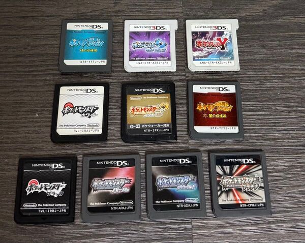 ポケモン 3dsソフトdsソフト 10本セット め売り ポケットモンスター