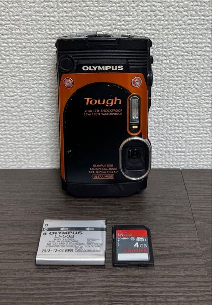 動作品 OLYMPUS TG-860 防水コンパクトデジタルカメラ