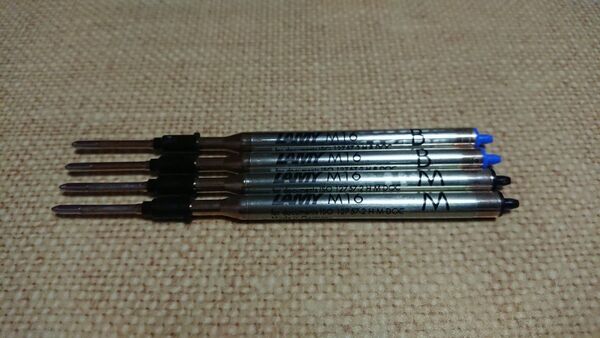 LAMY ラミー 替芯 LM16BK/M ブラック LM16BL/B ブルー 油性ボールペン 2色 4本セット
