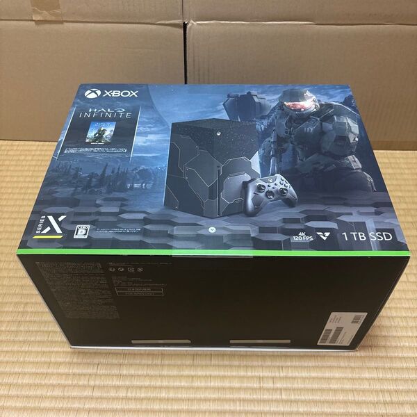 【新品未開封】Xbox Series X Halo Infinite リミテッド エディション 外箱損傷あり