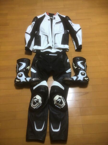 RSタイチ レザージャケット レザーパンツ レーシングブーツ xpd レーシングスーツ レーシングレザースーツ