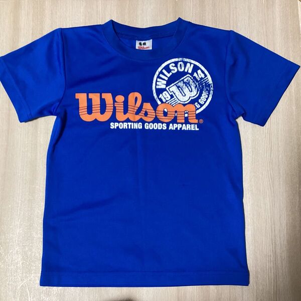 Wilson 半袖 Tシャツ 130cm ブルー 男の子