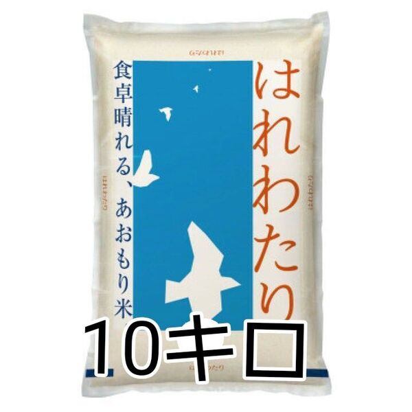 青森県産 はれわたり 特A 計10kg 米 新米 令和6年度産 精米4月