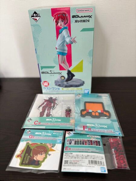 一番くじ 機動戦士ガンダム ジークアクス Gundam GQuuuuuuX ラストワン賞 マチュ おまけ付き