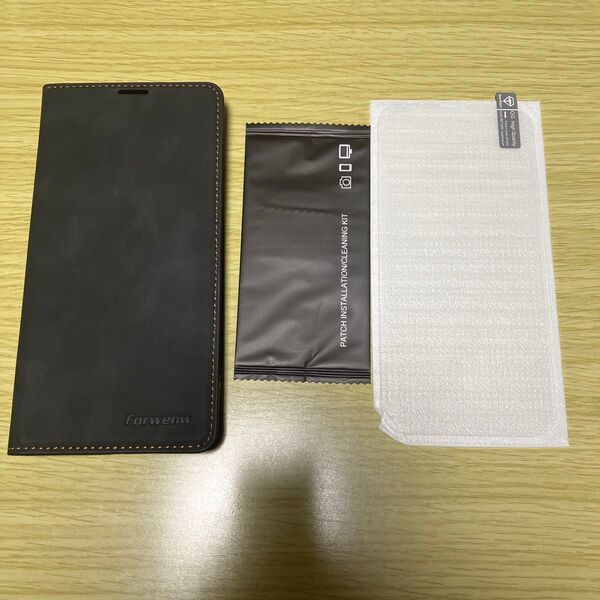 iPhone 13 Pro Max ケース 手帳型 ガラスフィルム付き
