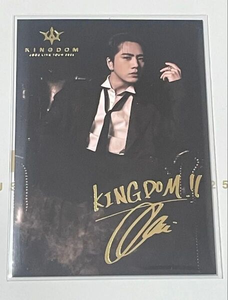 登坂広臣 フォトカード シクレ 三代目 Kingdom JSB OMI