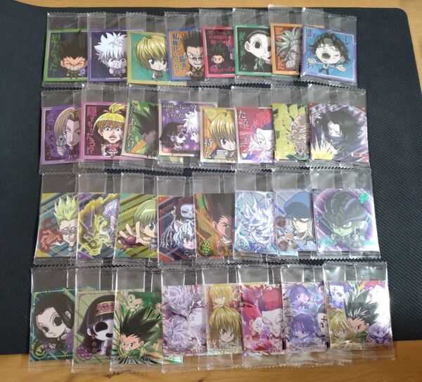 にふぉるめーしょん HUNTER×HUNTER シール×ウエハースvol.7 32種フルコンプ