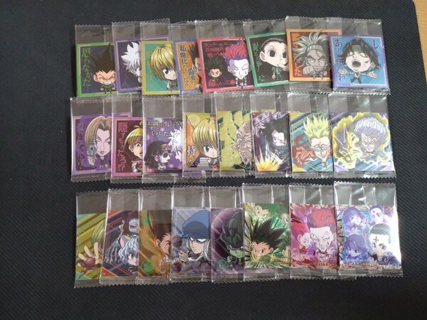 HUNTER×HUNTER ハンターハンター シールウエハース7 24種セット