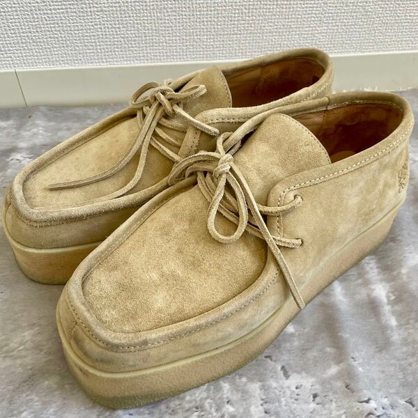 LOEWE プラットフォーム ワラビー 厚底 41 スエード 25.5㎝