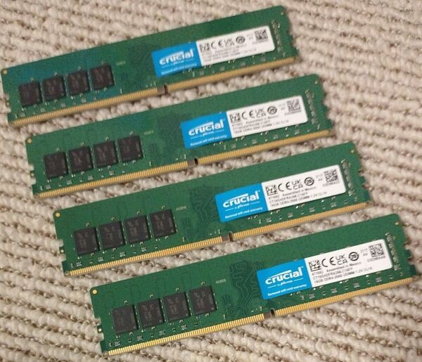 DDR4-2666 64GB(16GB x 4枚) 1.2V CL19 デスクトップ用