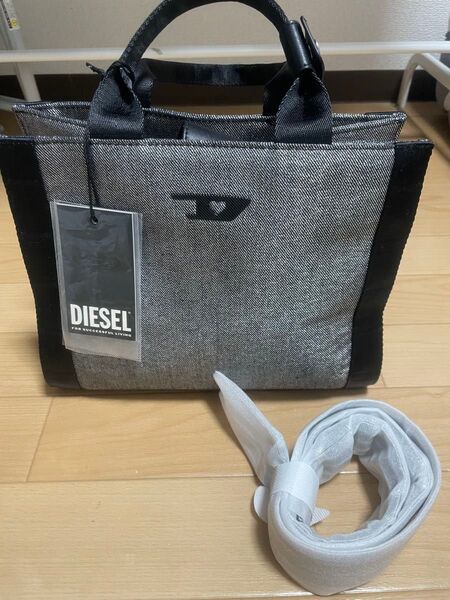 DIESEL ディーゼル ユニセックス トートバッグ ハンドバッグ 新品
