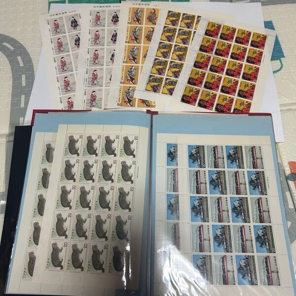 記念切手 未使用 9シート コレクション 20円切手 50円切手 3900円分
