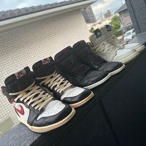 ■ NIKE AIR JORDAN 1 ハイカット 3足 まとめ売り ■ 八村塁着 29.0cm