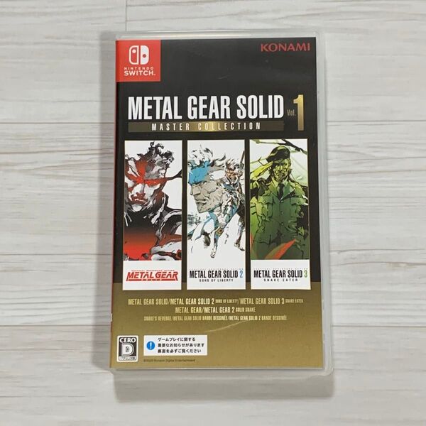 【Switch】 METAL GEAR SOLID:MASTER COLLECTION Vol.1