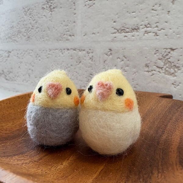 羊毛オカメインコ2個セット