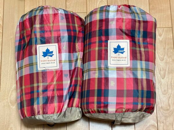 LOGOS シュラフ 寝袋 丸洗いスランバーシュラフ 適正温度 2℃ 2個セット