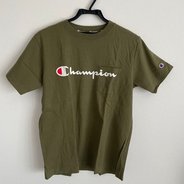 Champion Tシャツ カーキ Mサイズ ユニセックス