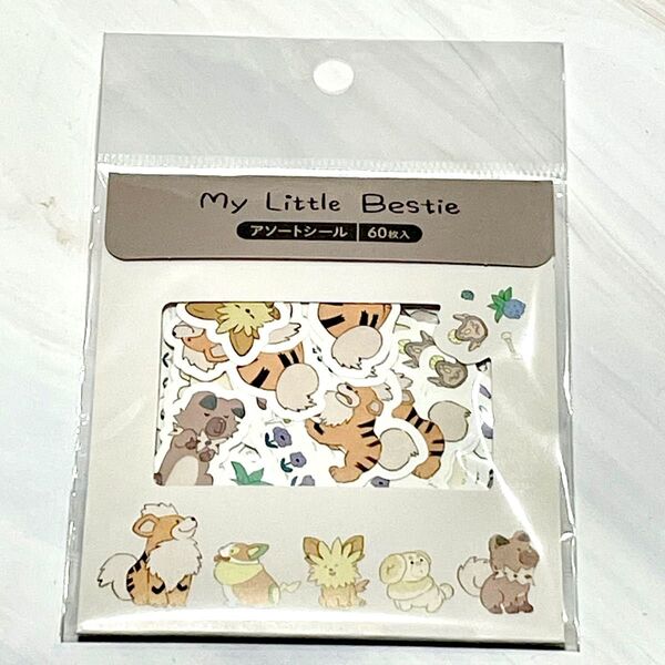 【新品・未開封】ポケモン My Little Bestie アソートシール
