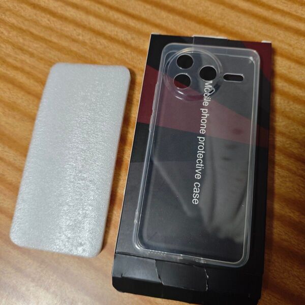【未使用近い】POCO F7 Fro クリア ソフト TPU ケース