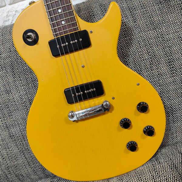 GrassRoots G-LS-57 TV Yellow レスポールタイプ