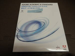 AX-14 Adobe Acrobat 8.0 Standard Japanese edition Windows version 
