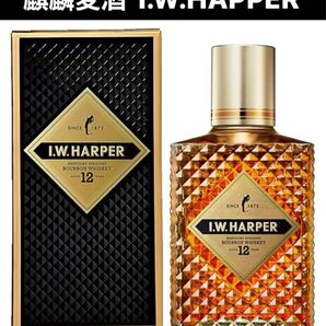 《旧ボトル》I.W.ハーパー 12年 バーボンウイスキー 750ml 未開栓