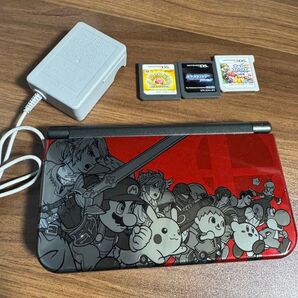 Newニンテンドー3DS LL 大乱闘スマッシュブラザーズ おまけ付き 初期化済み