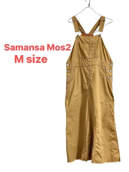 【SM2/サマンサモスモス】 オーバーオール/サロペットスカート/カーゴスカート/ワークスカート/M/Samansa Mos2