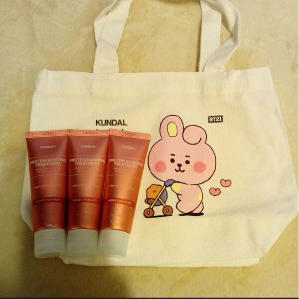 クンダル トリートメント 新品未使用 bt21ミニトート