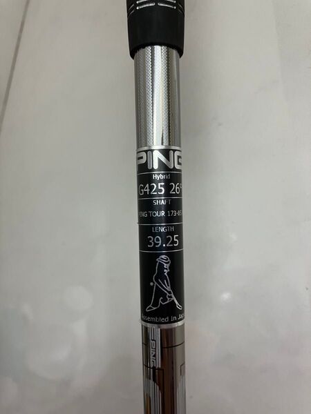 【希少】ピンツアー 85R シャフト 39.25インチ 5U