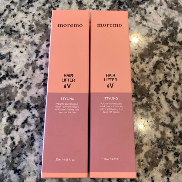 モレモ ヘアリフターV 120ml × 2本 ボリュームアップ ヘアミスト